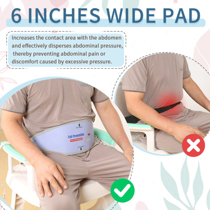 Shower Chair Fall Prevention Belt - Image 3