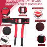 Support Gait Belt with Leg Support - Image 4