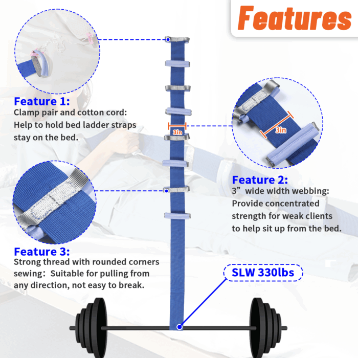 Pull Up Bed Ladder - Image 4